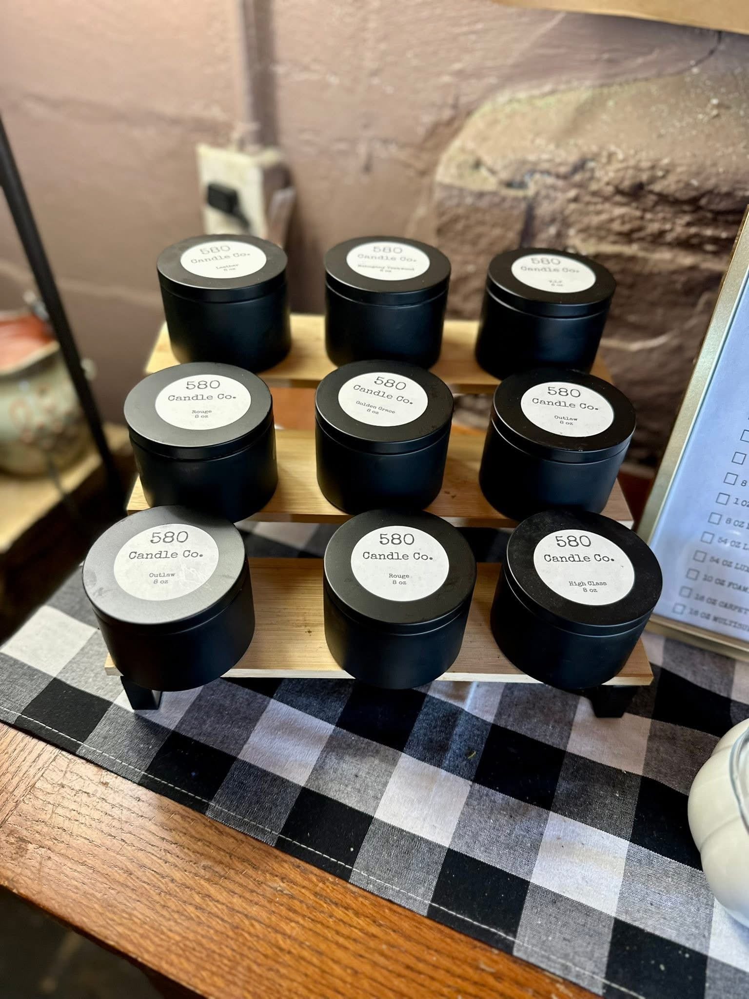 8 oz Soy Wax Candle